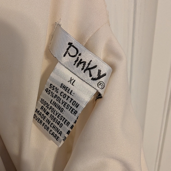 Pinky Ivory Floral Lace Midi Dress - Picture 4 of 4